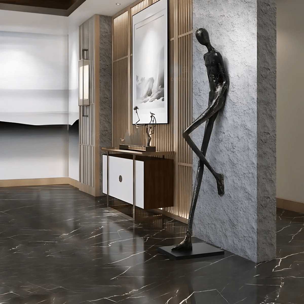 Glass Lemvix Sculpture Floor Ornaments, Floor Lamp, detail 7