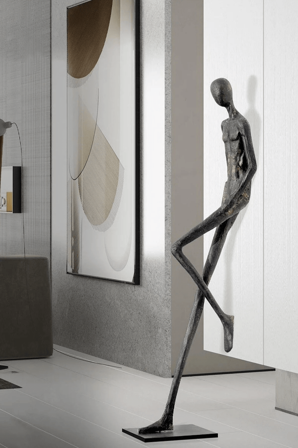 Glass Lemvix Sculpture Floor Ornaments, Floor Lamp, detail 9