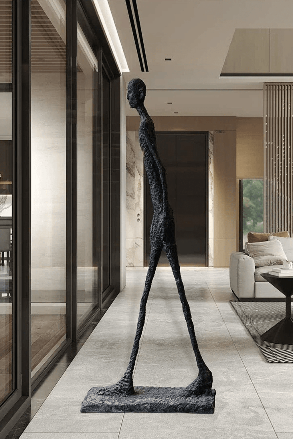Glass Vexumo Art Sculpture Floor Ornaments, Floor Lamp, detail 6