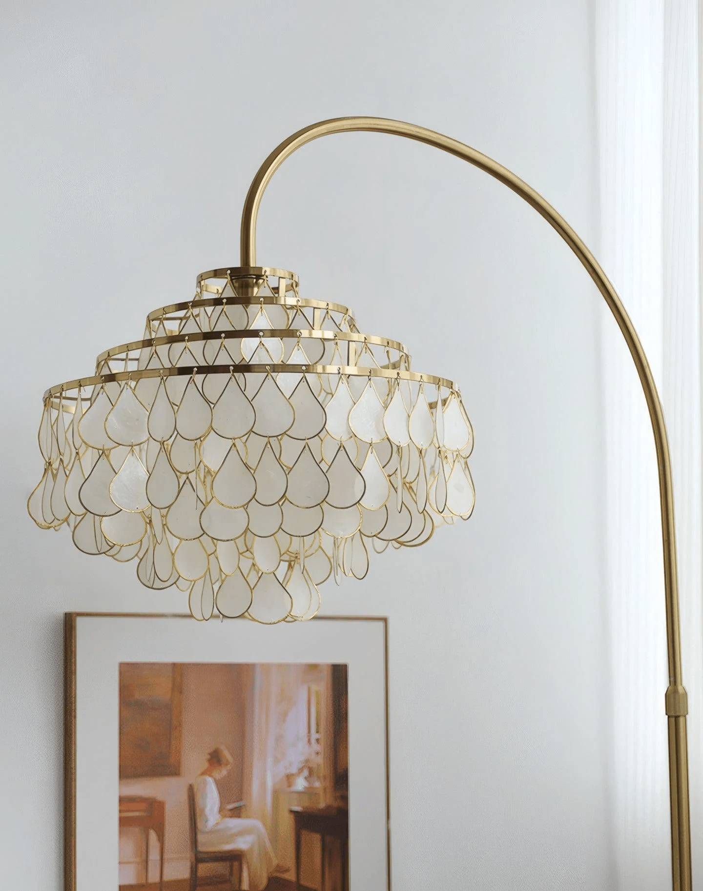 Shells Floor Light, Floor Lamp, detail 8