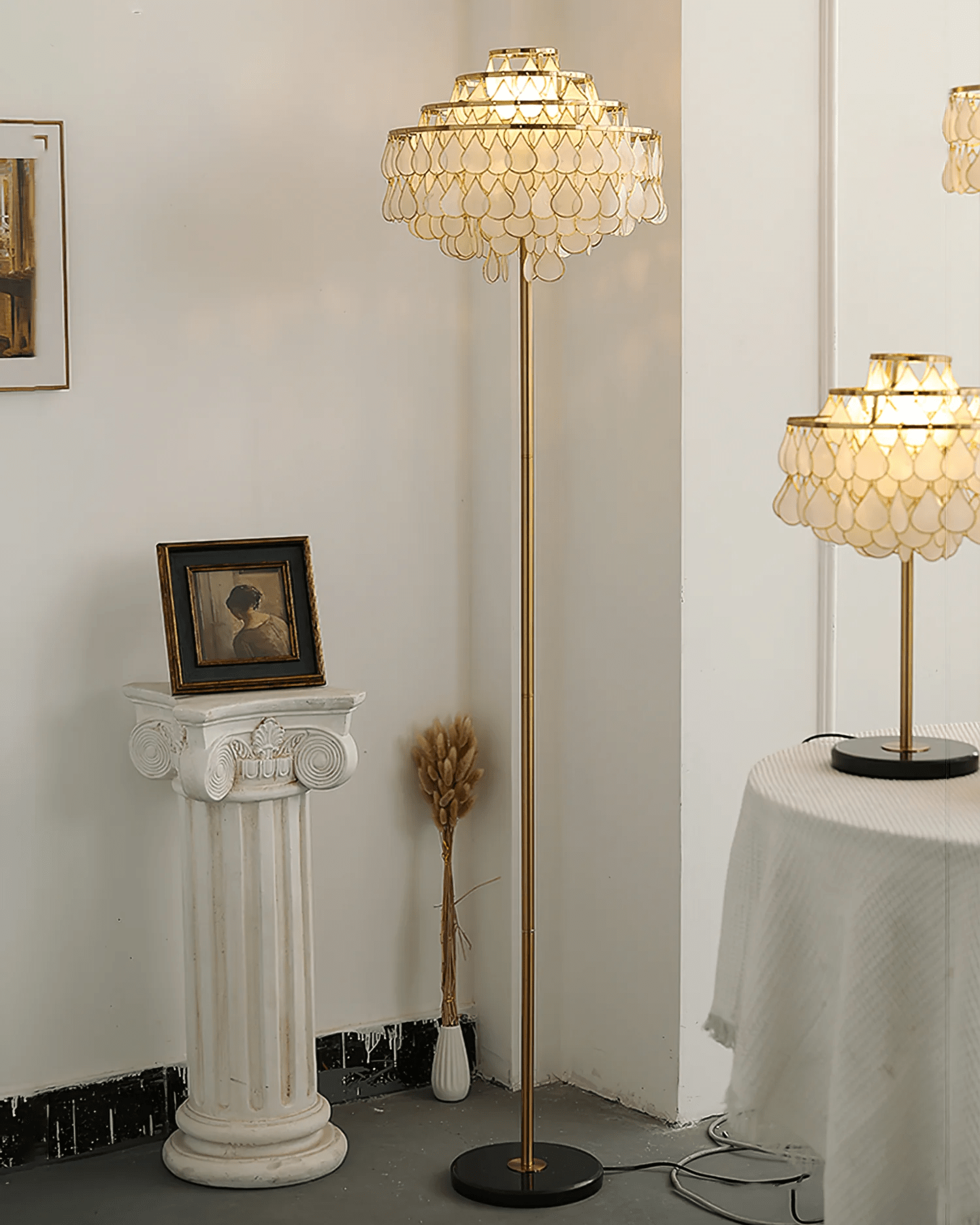 Shells Floor Light, Floor Lamp, detail 12