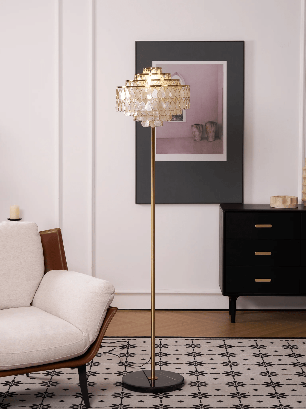 Shells Floor Light, Floor Lamp, detail 16