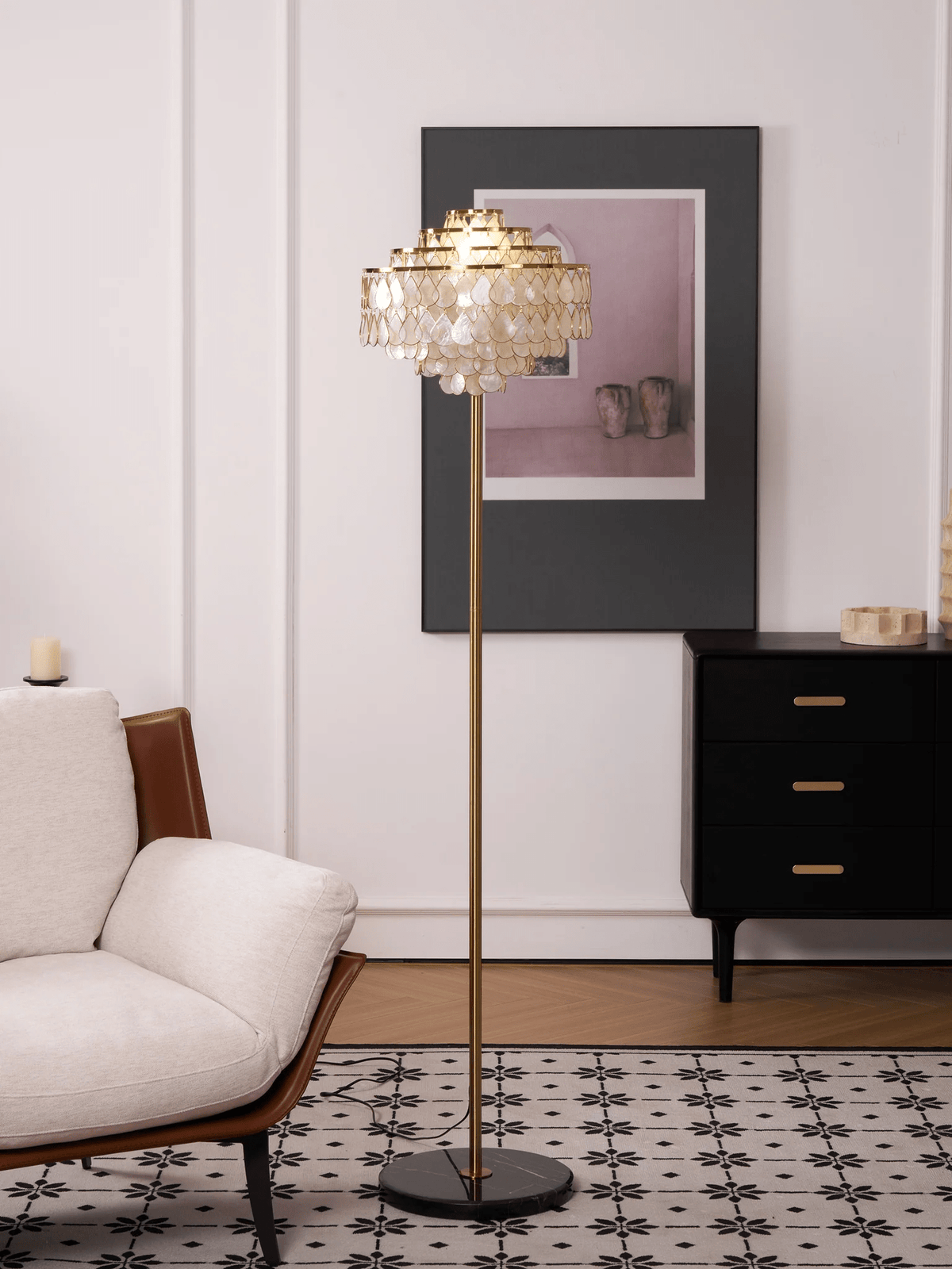 Shells Floor Light, Floor Lamp, detail 16