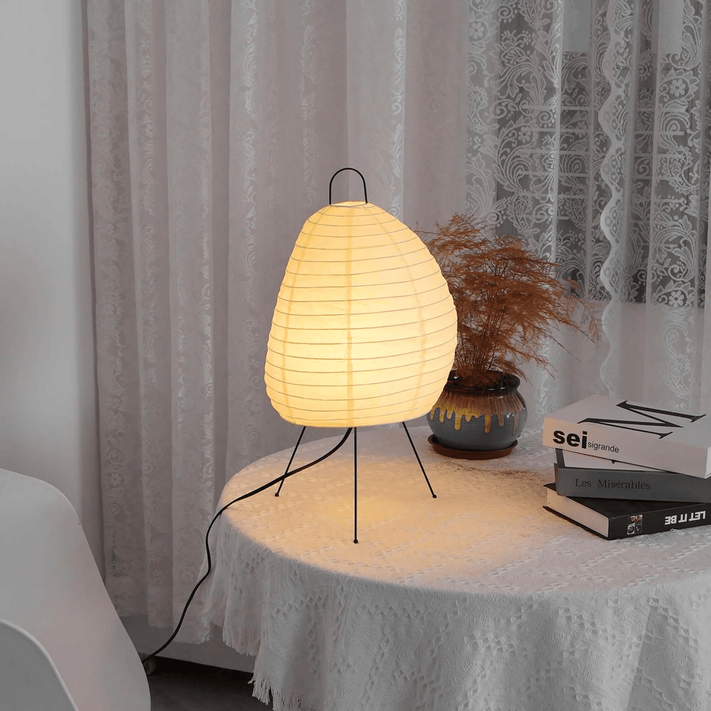 Komi Paper Table Light, Bedside Table Lamp, detail 3