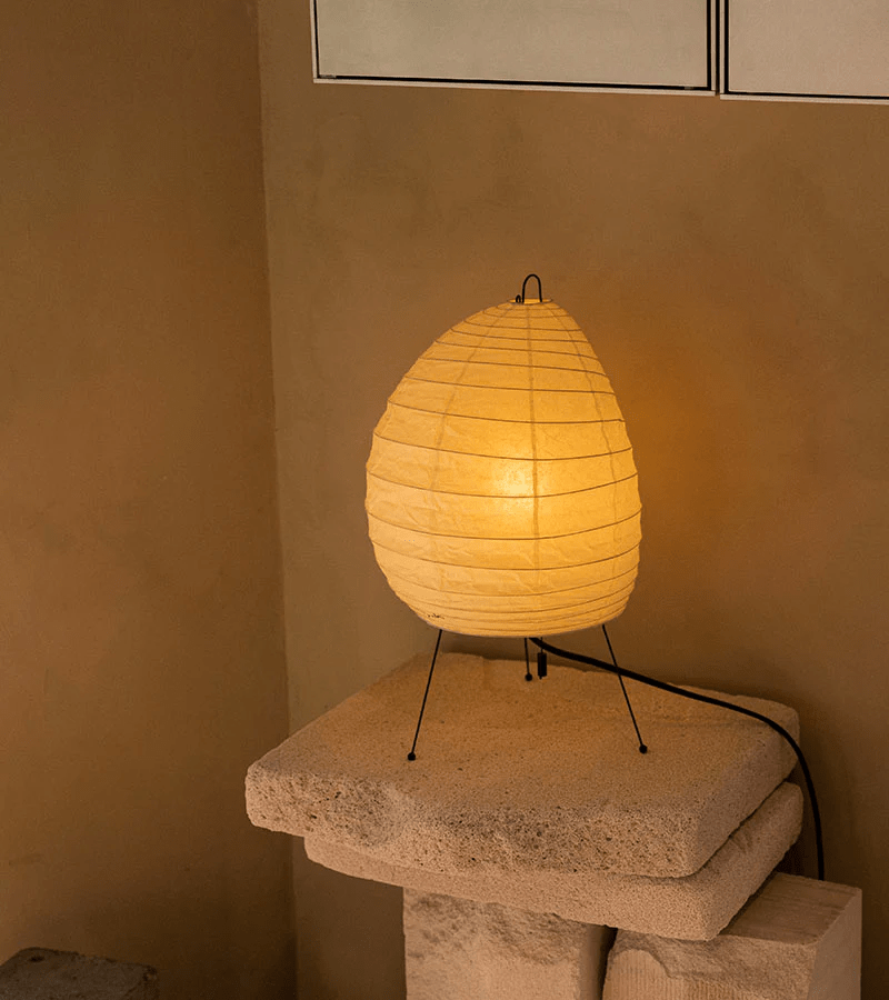 Komi Paper Table Light, Bedside Table Lamp, detail 5