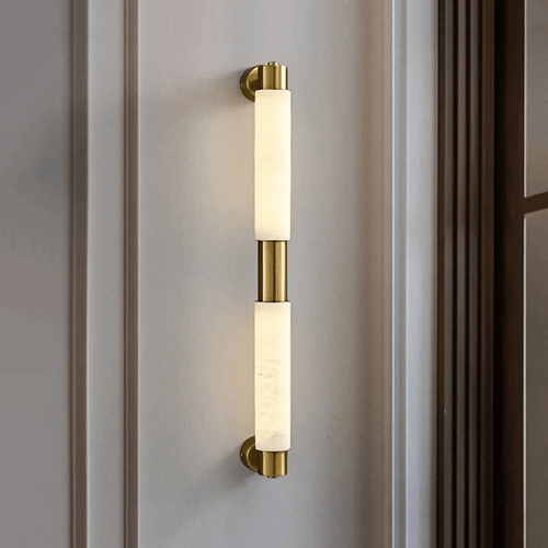 Alatar Alabaster Wall Light, Hardwired Wall Sconce, detail 2