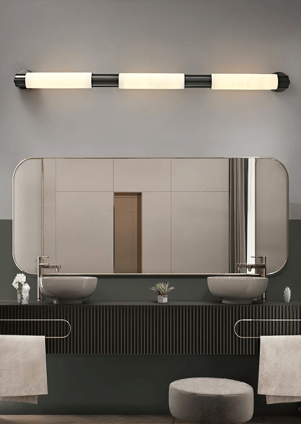 Alatar Alabaster Wall Light, Hardwired Wall Sconce, detail 18