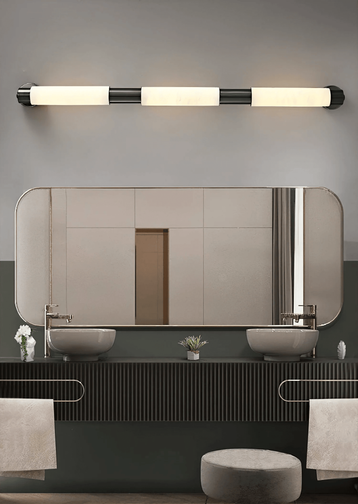 Alatar Alabaster Wall Light, Hardwired Wall Sconce, detail 18