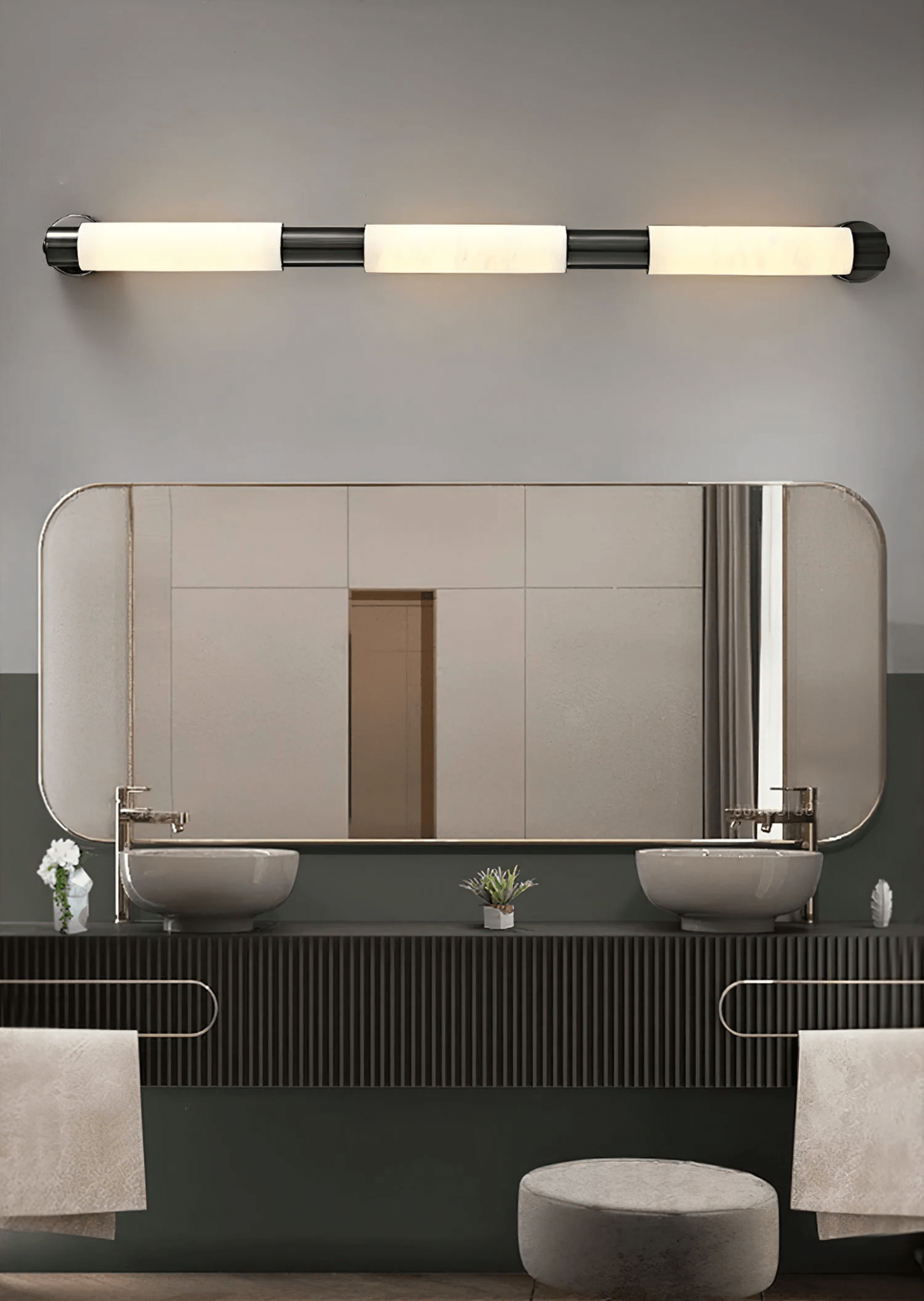 Alatar Alabaster Wall Light, Hardwired Wall Sconce, detail 18