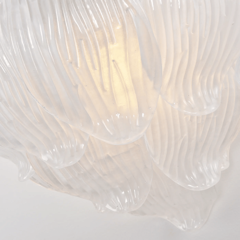 Tuliva Murano Wall Light, Hardwired Wall Sconce, detail 10