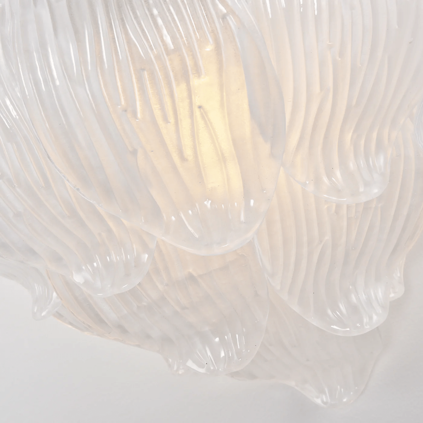 Tuliva Murano Wall Light, Hardwired Wall Sconce, detail 10