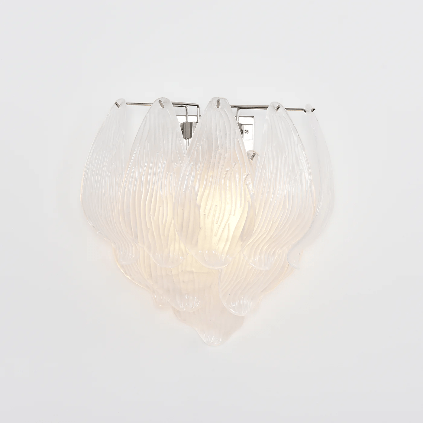 Tuliva Murano Wall Light, Hardwired Wall Sconce, detail 13