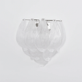 Tuliva Murano Wall Light, Hardwired Wall Sconce, Metal, L 36cm x H 40cm x W 20cm