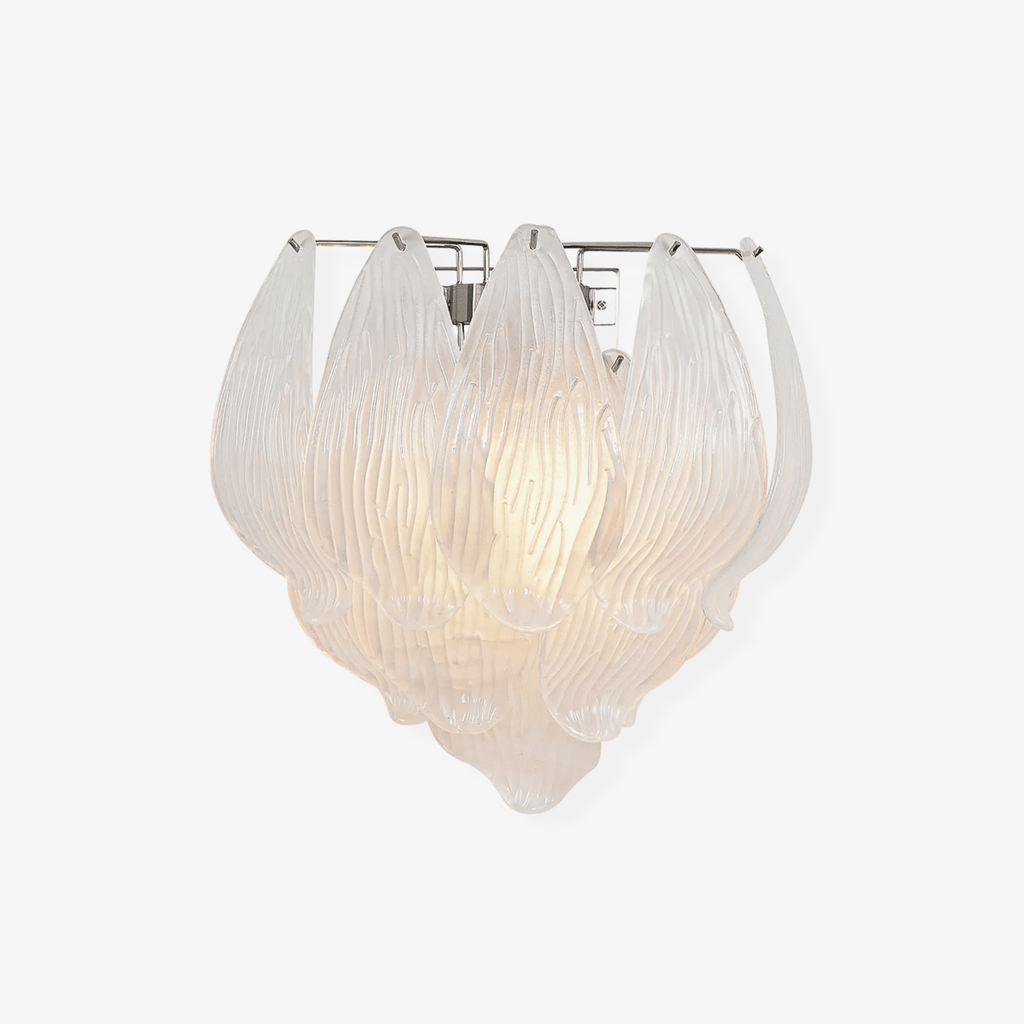 Tuliva Murano Wall Light, Hardwired Wall Sconce, detail 25