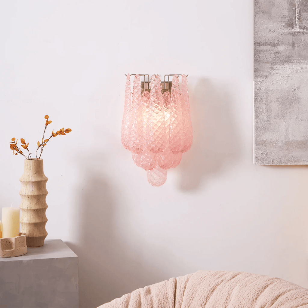 Lagoon Bloom Wall Light, Hardwired Wall Sconce, detail 12