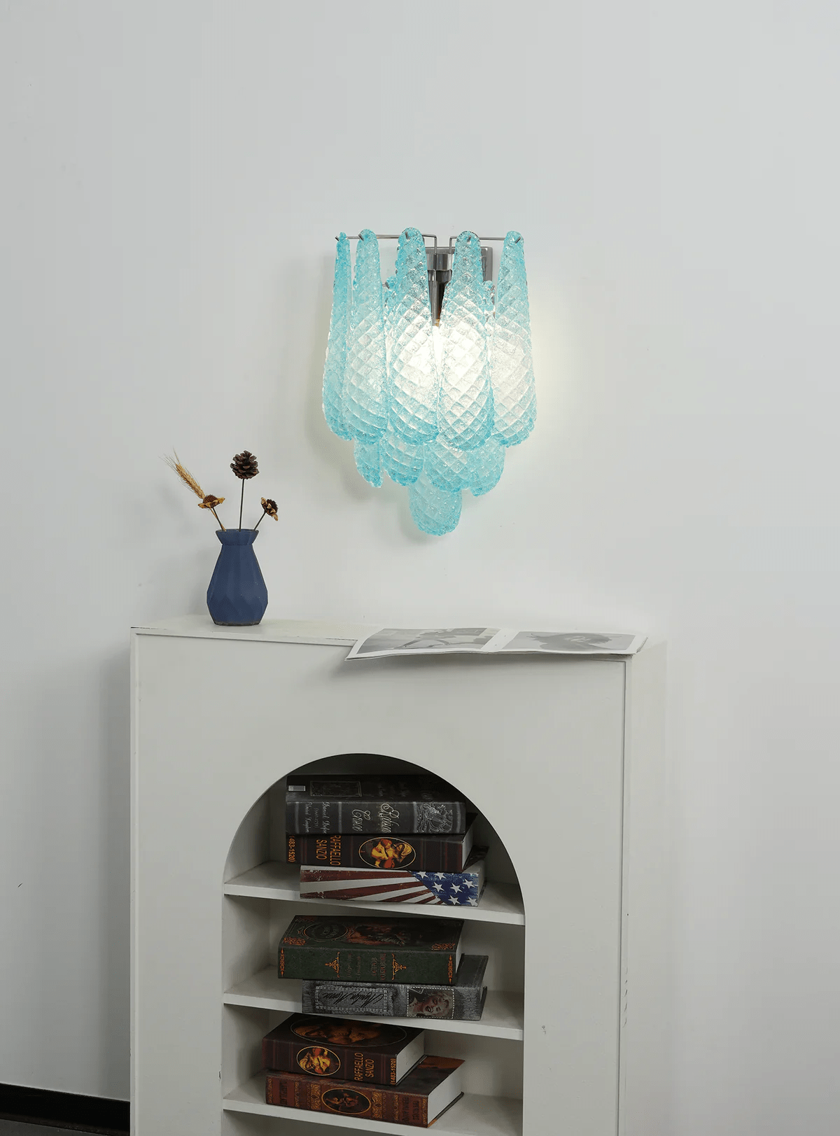 Lagoon Bloom Wall Light, Hardwired Wall Sconce, detail 53