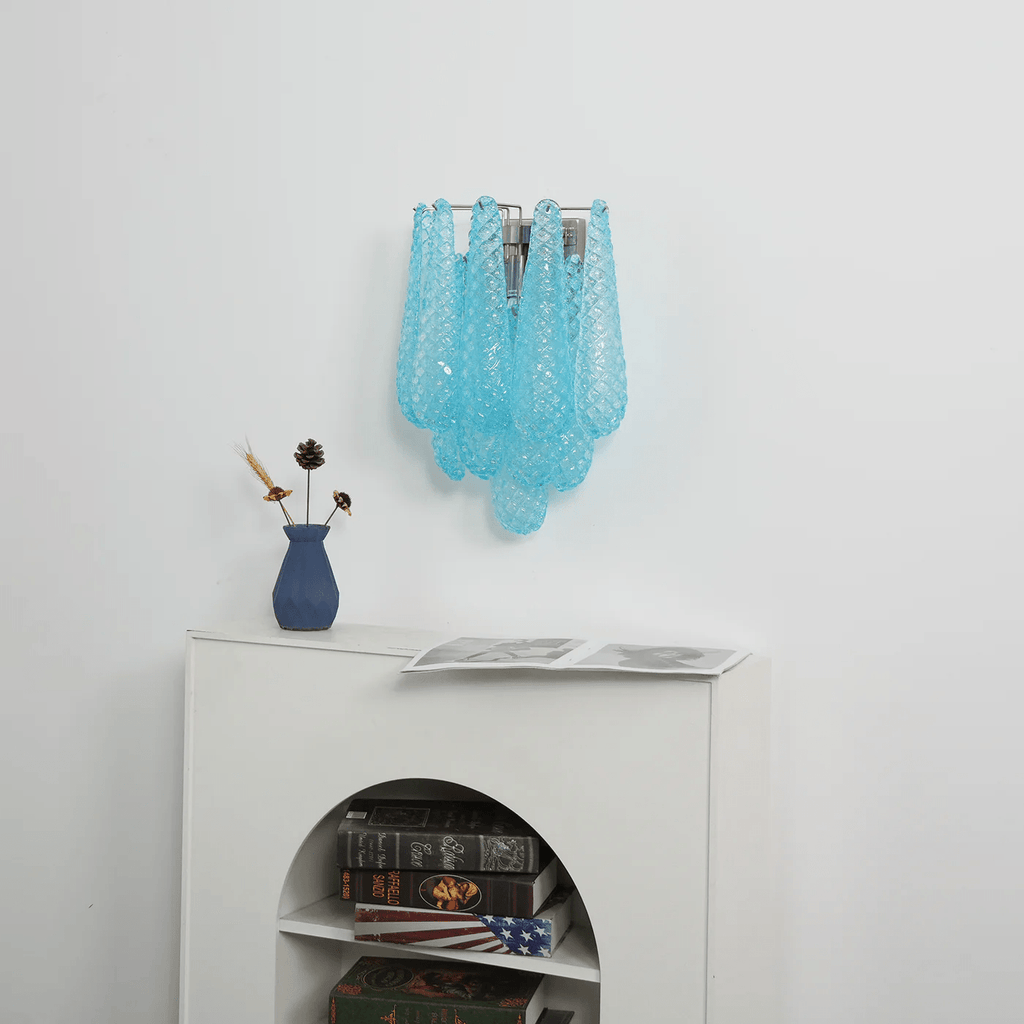 Lagoon Bloom Wall Light, Hardwired Wall Sconce, detail 54