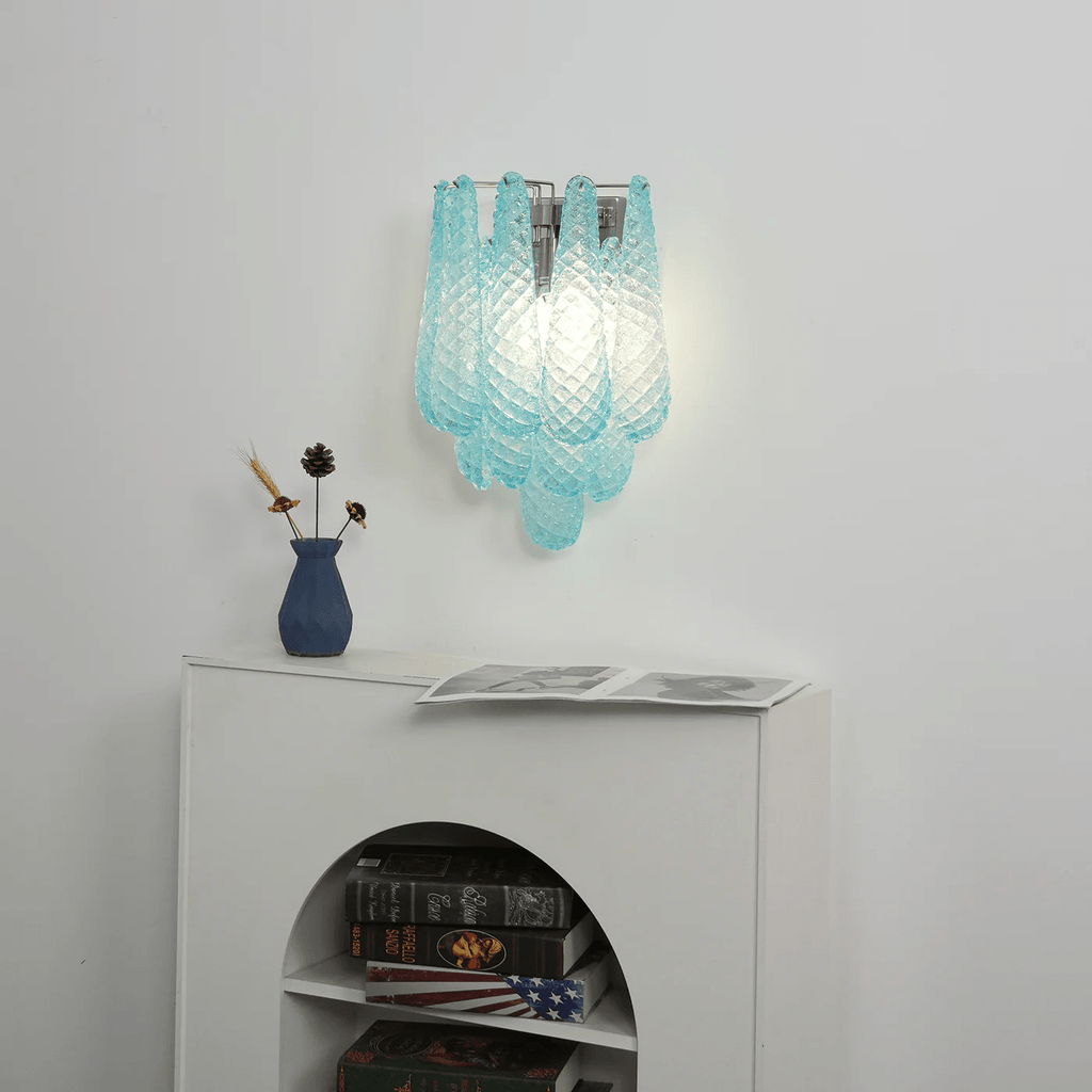 Lagoon Bloom Wall Light, Hardwired Wall Sconce, detail 56