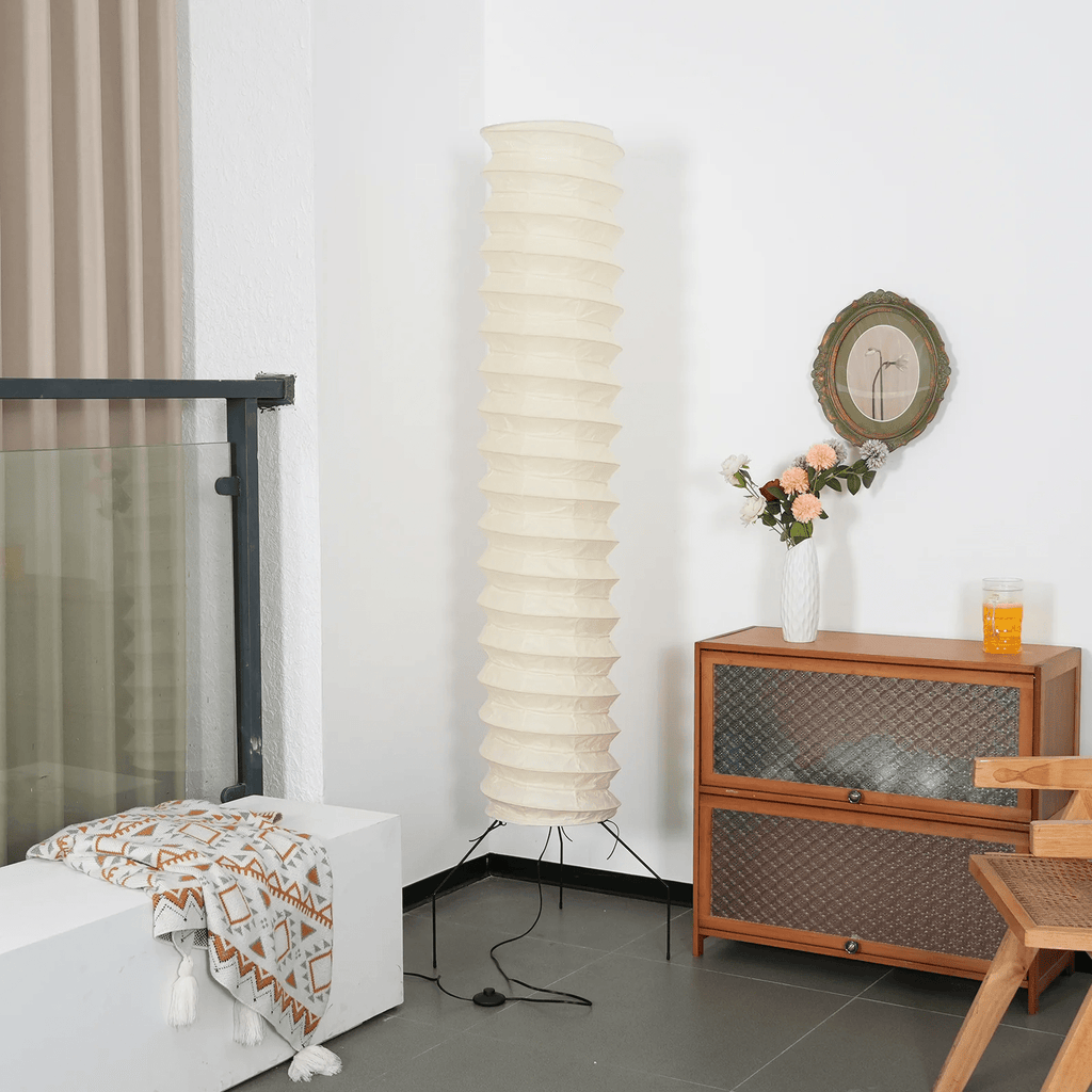 Washi Paper UF4-31N Floor Light, Floor Lamp, detail 9