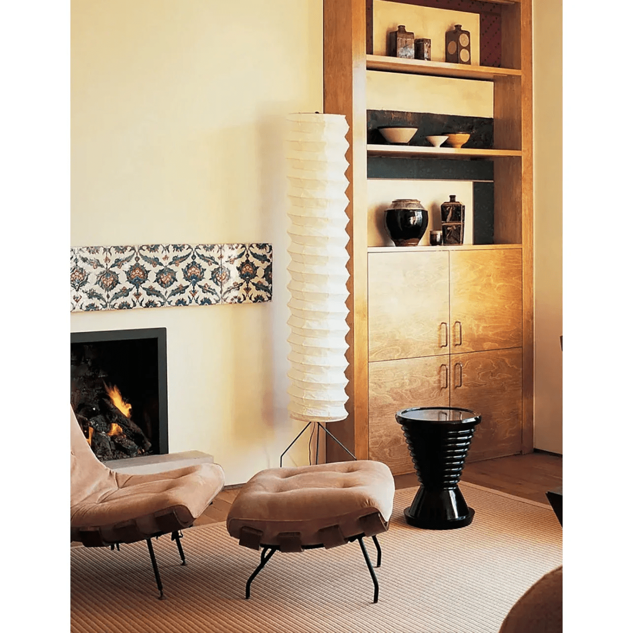 Washi Paper UF4-31N Floor Light, Floor Lamp, detail 3