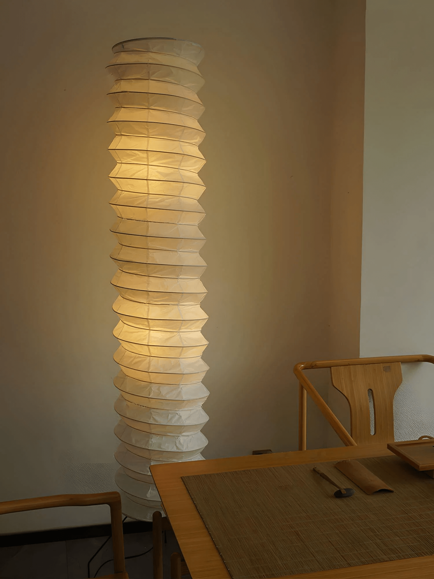 Washi Paper UF4-31N Floor Light, Floor Lamp, detail 11