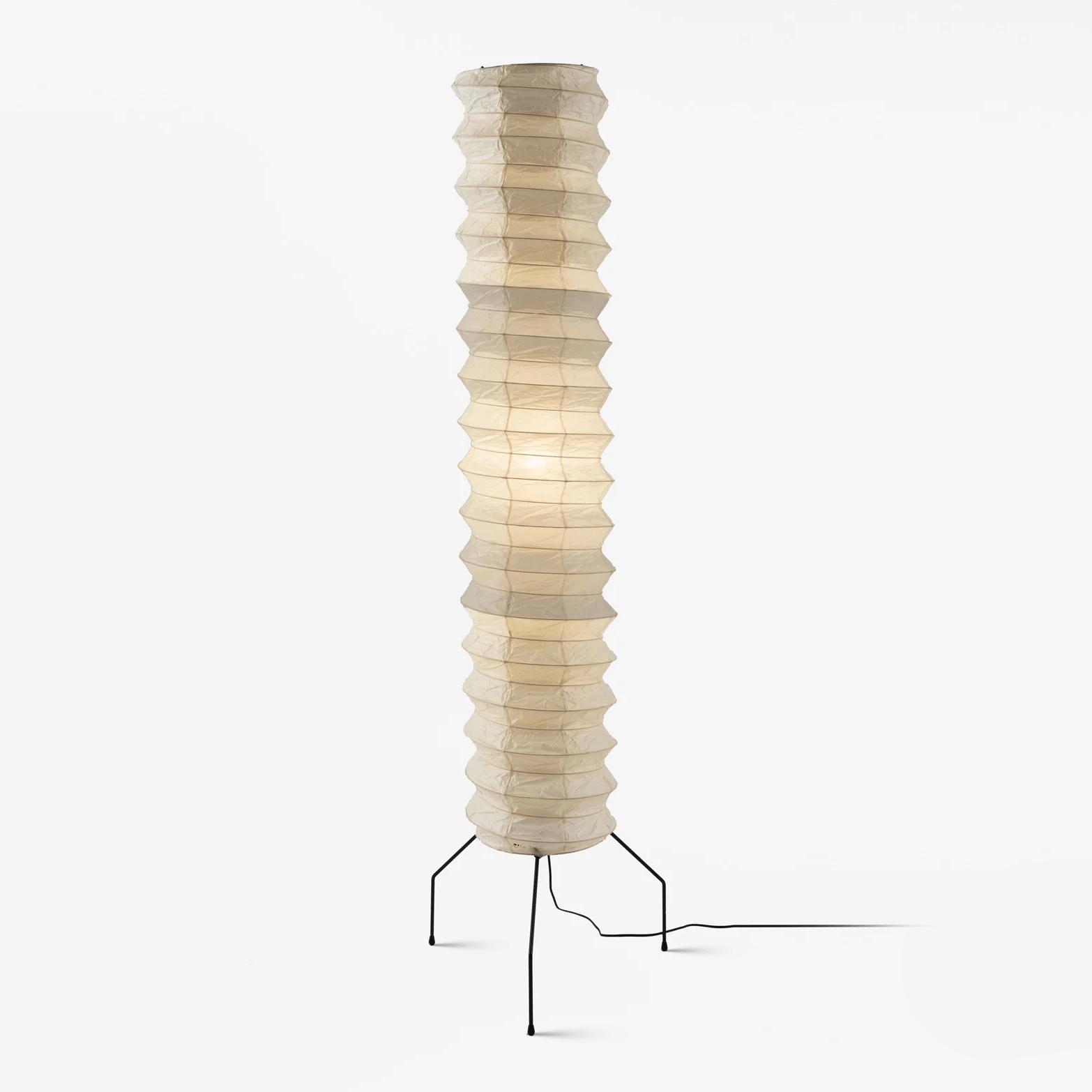 Washi Paper UF4-31N Floor Light, Floor Lamp, Rice paper, Dia 33cm x H 190cm