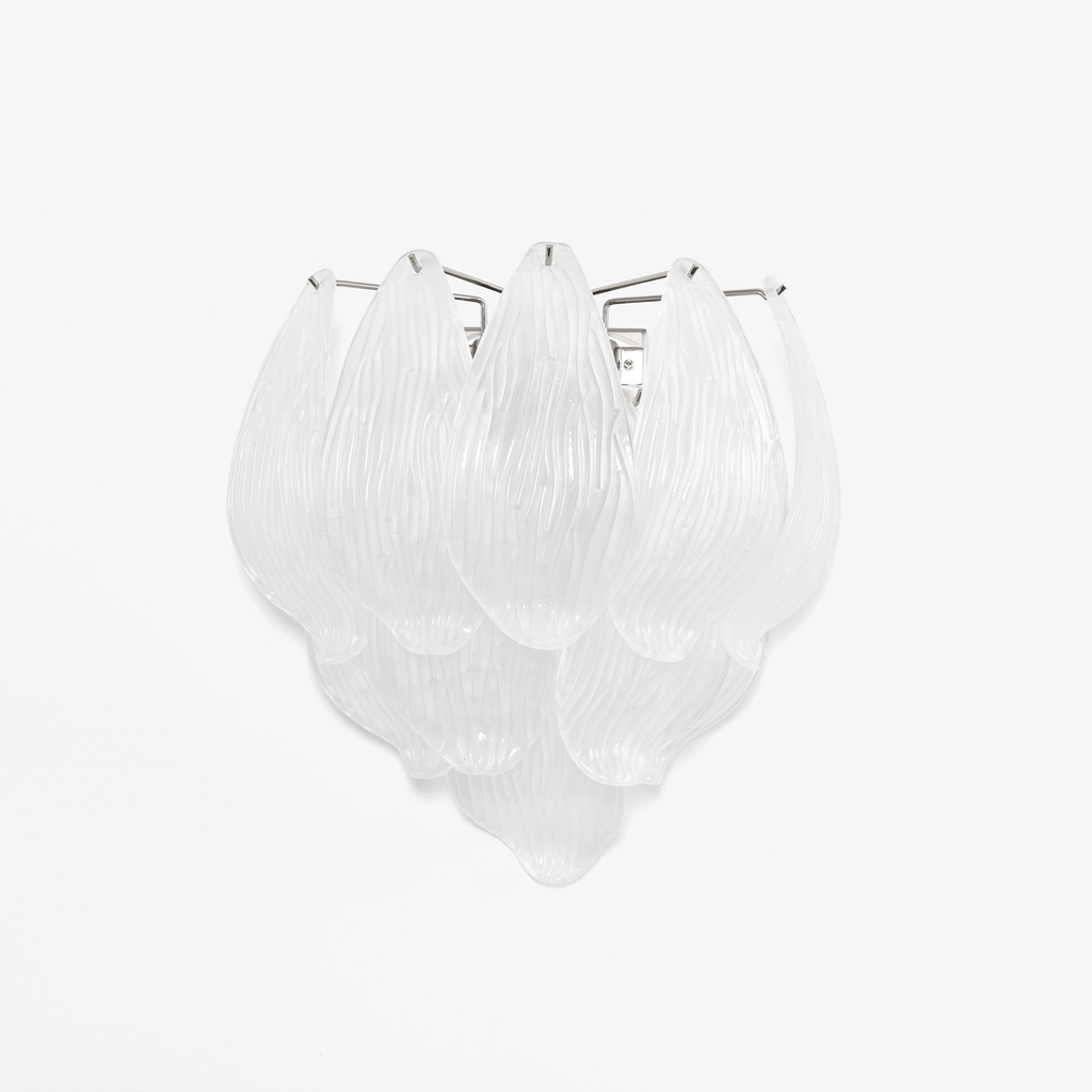 Tuliva Murano Wall Light, Hardwired Wall Sconce, detail 2