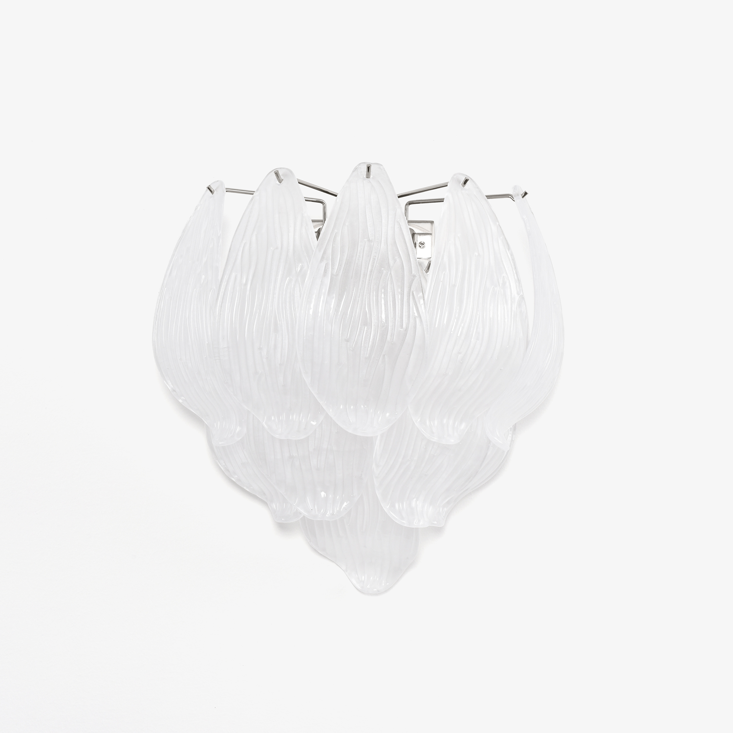 Tuliva Murano Wall Light, Hardwired Wall Sconce, detail 2