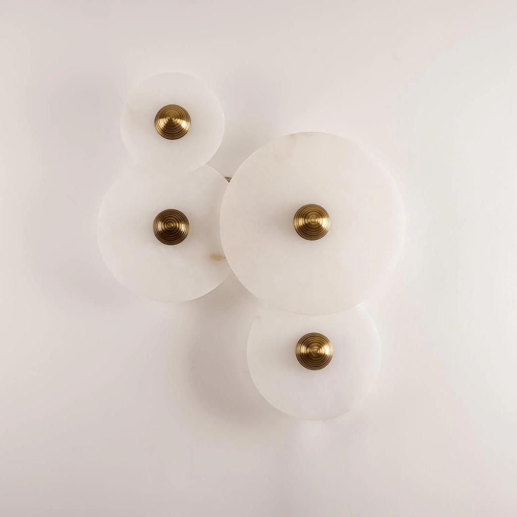 Nayra Alabaster Wall Light, Hardwired Wall Sconce, detail 71
