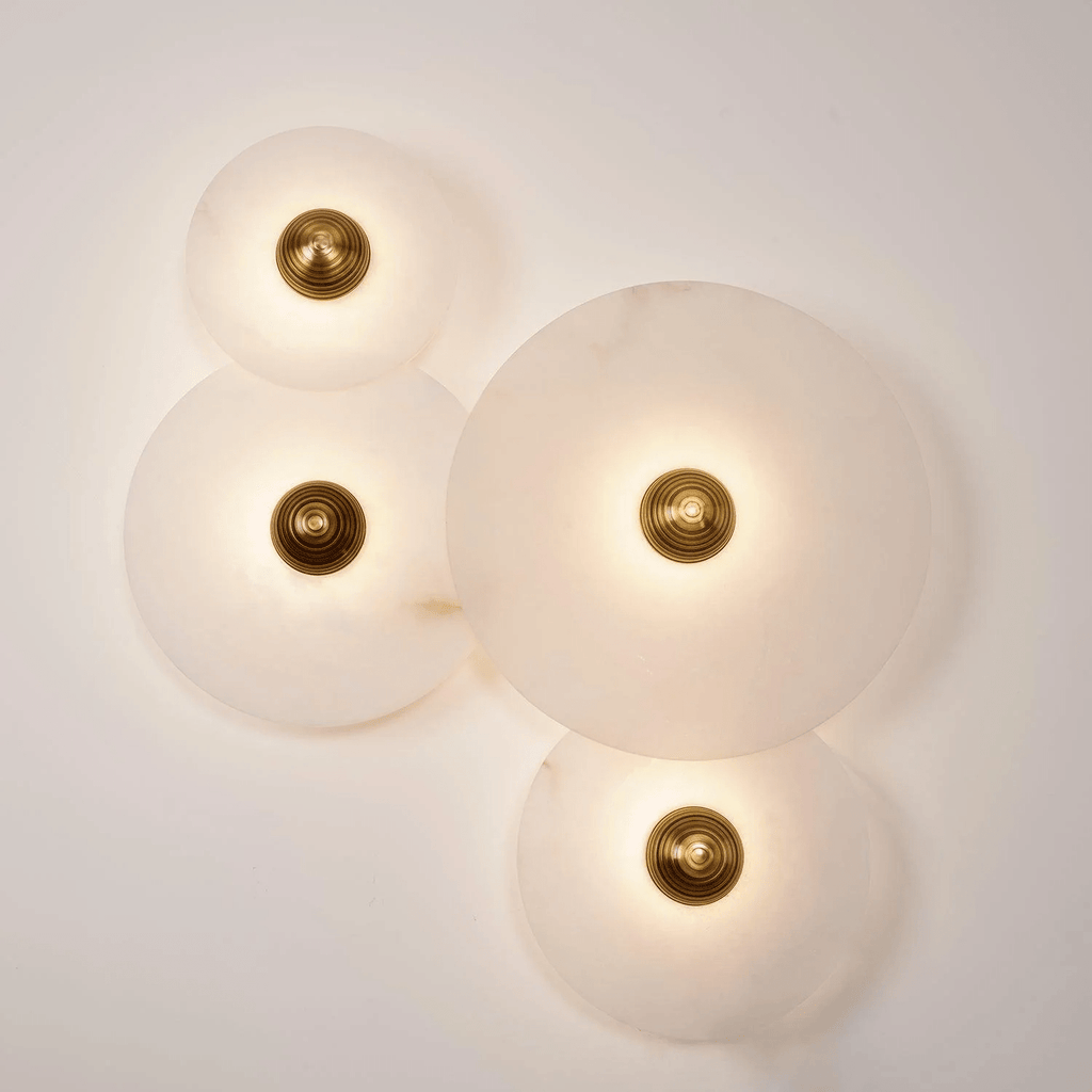 Nayra Alabaster Wall Light, Hardwired Wall Sconce, detail 70