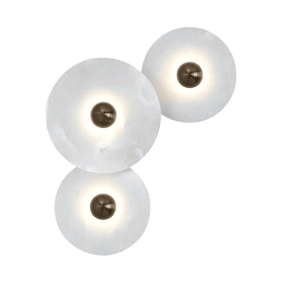 Nayra Alabaster Wall Light, Hardwired Wall Sconce, detail 74