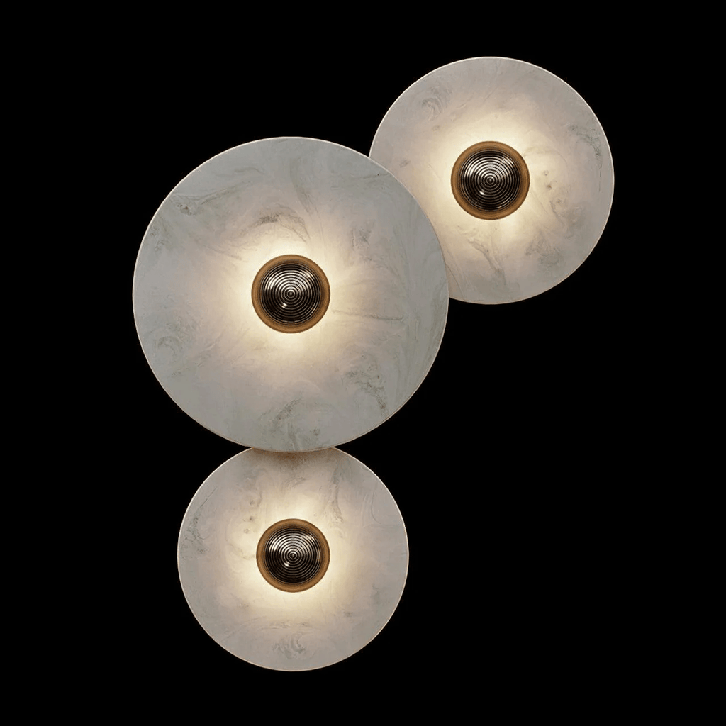 Nayra Alabaster Wall Light, Hardwired Wall Sconce, detail 40