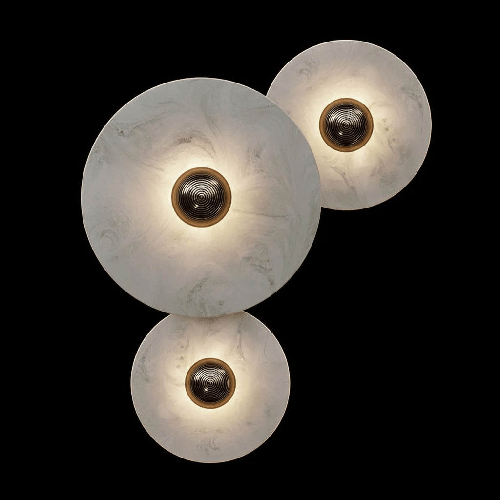 Nayra Alabaster Wall Light, Hardwired Wall Sconce, detail 41