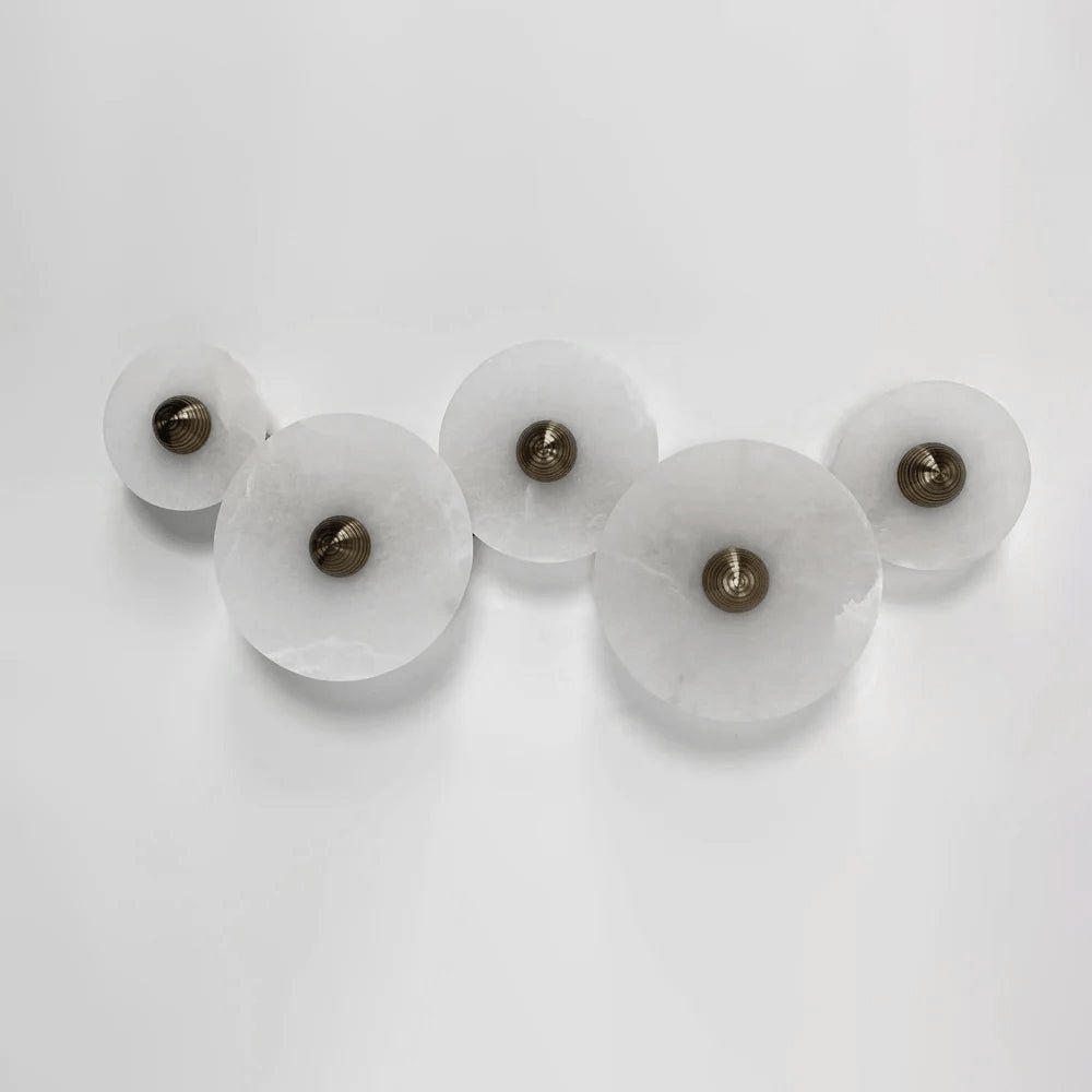 Nayra Alabaster Wall Light, Hardwired Wall Sconce, detail 73