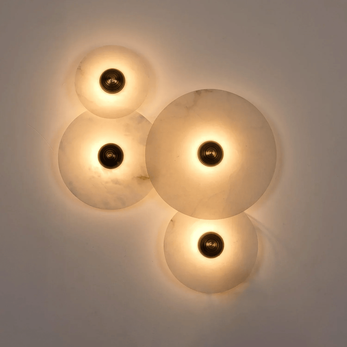 Nayra Alabaster Wall Light, Hardwired Wall Sconce, detail 46