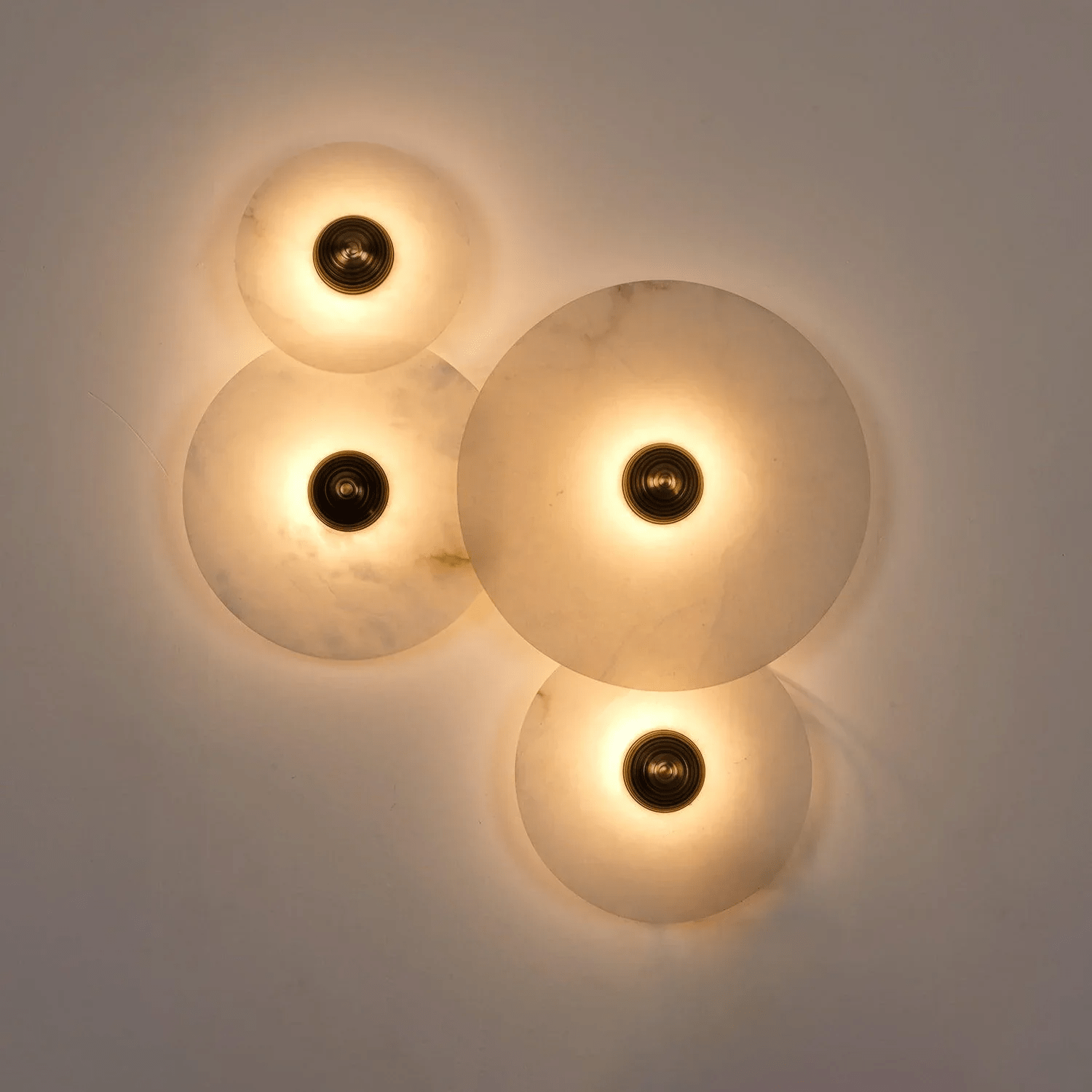 Nayra Alabaster Wall Light, Hardwired Wall Sconce, detail 46