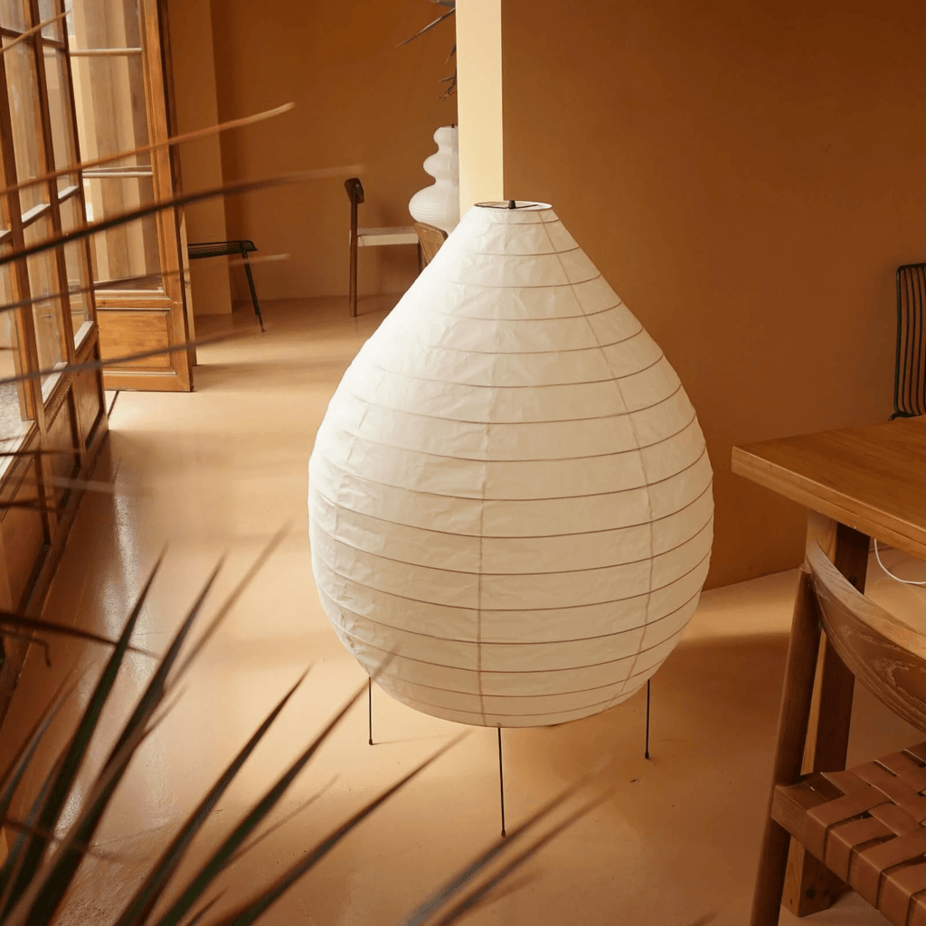 Washi Paper Lantern Floor Light, Floor Lamp, detail 3