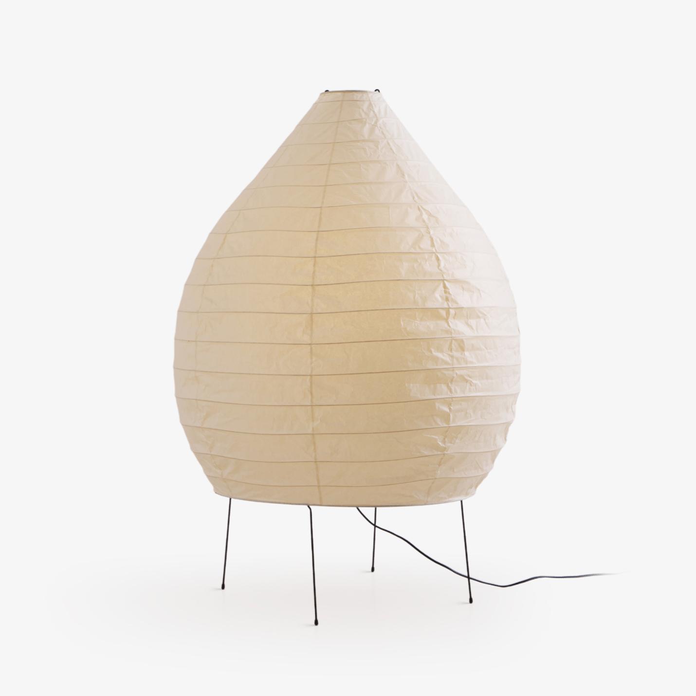 Washi Paper Lantern Floor Light, Floor Lamp, Rice paper, Dia 75cm x H 110cm