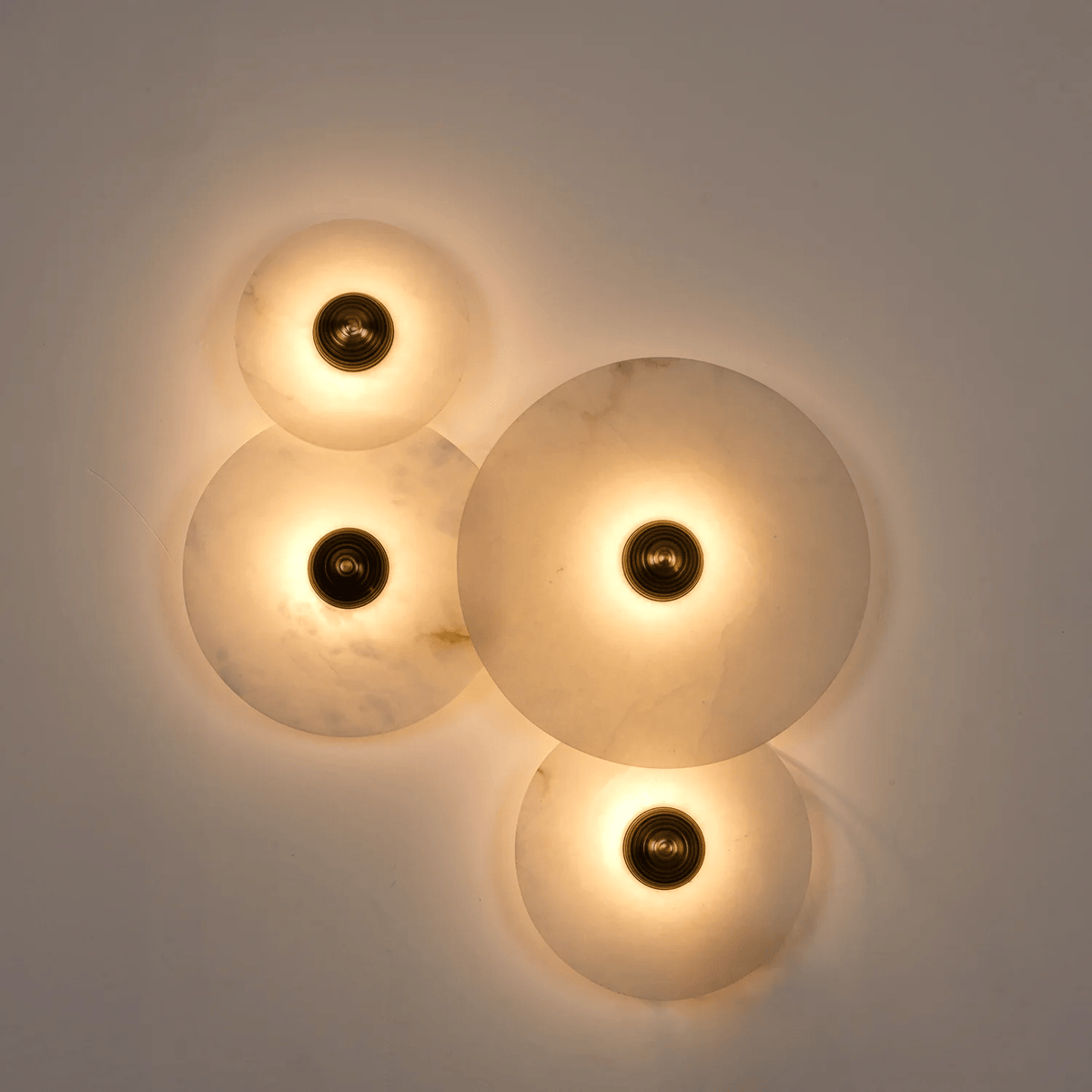 Nayra Alabaster Wall Light, Hardwired Wall Sconce, detail 49