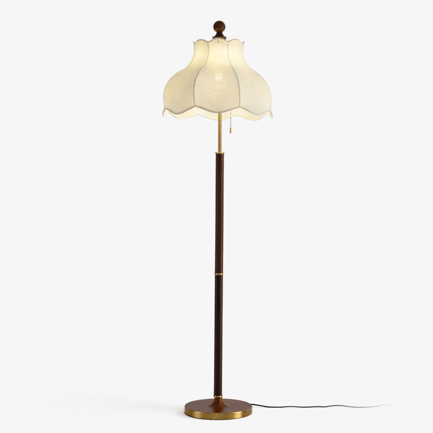 Roselle Bloom Floor Light, Floor Lamp, Fabric, ∅ 17.7" x H 66.9"