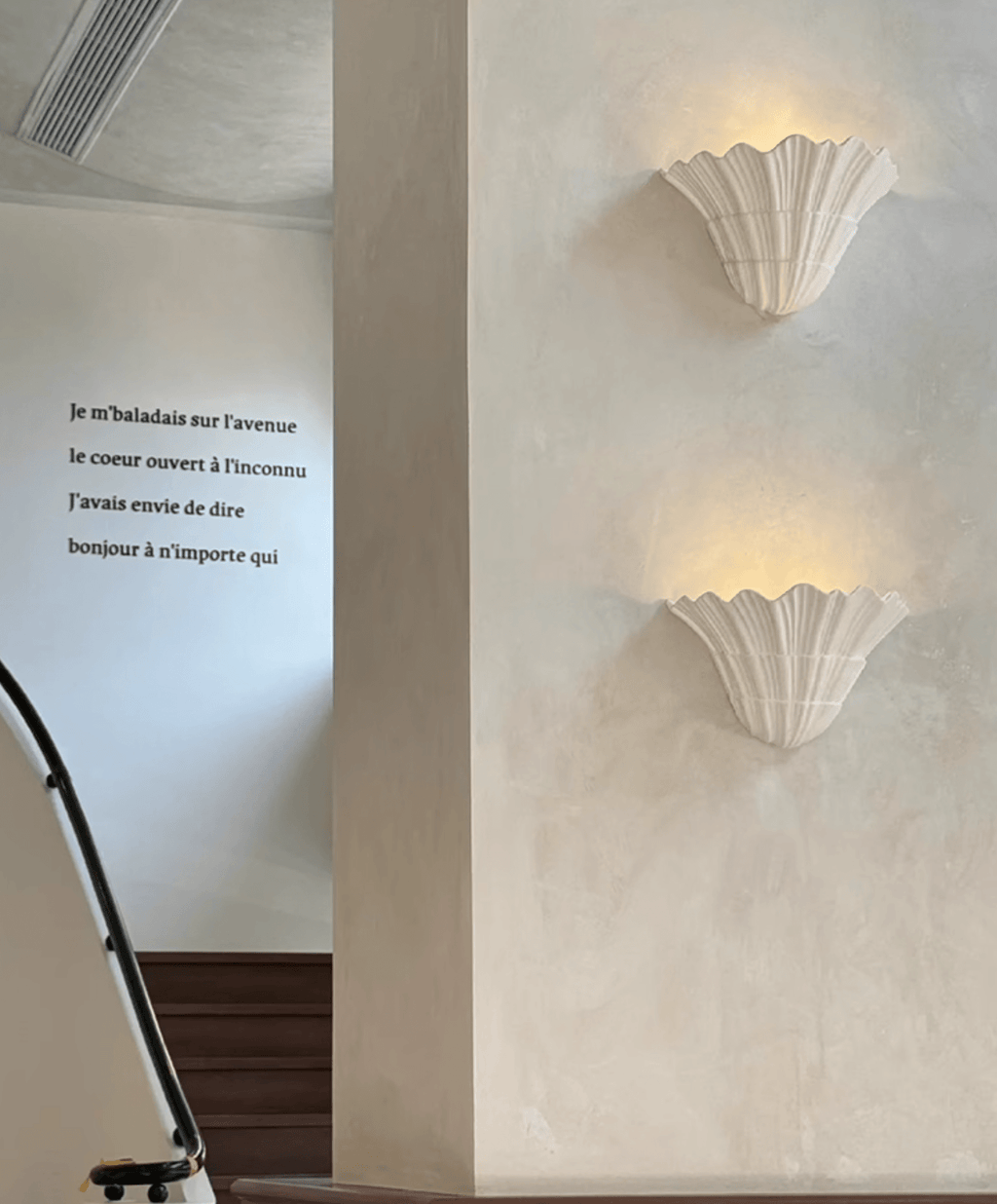 Marina Shell Wall Light, Hardwired Wall Sconce, detail 27
