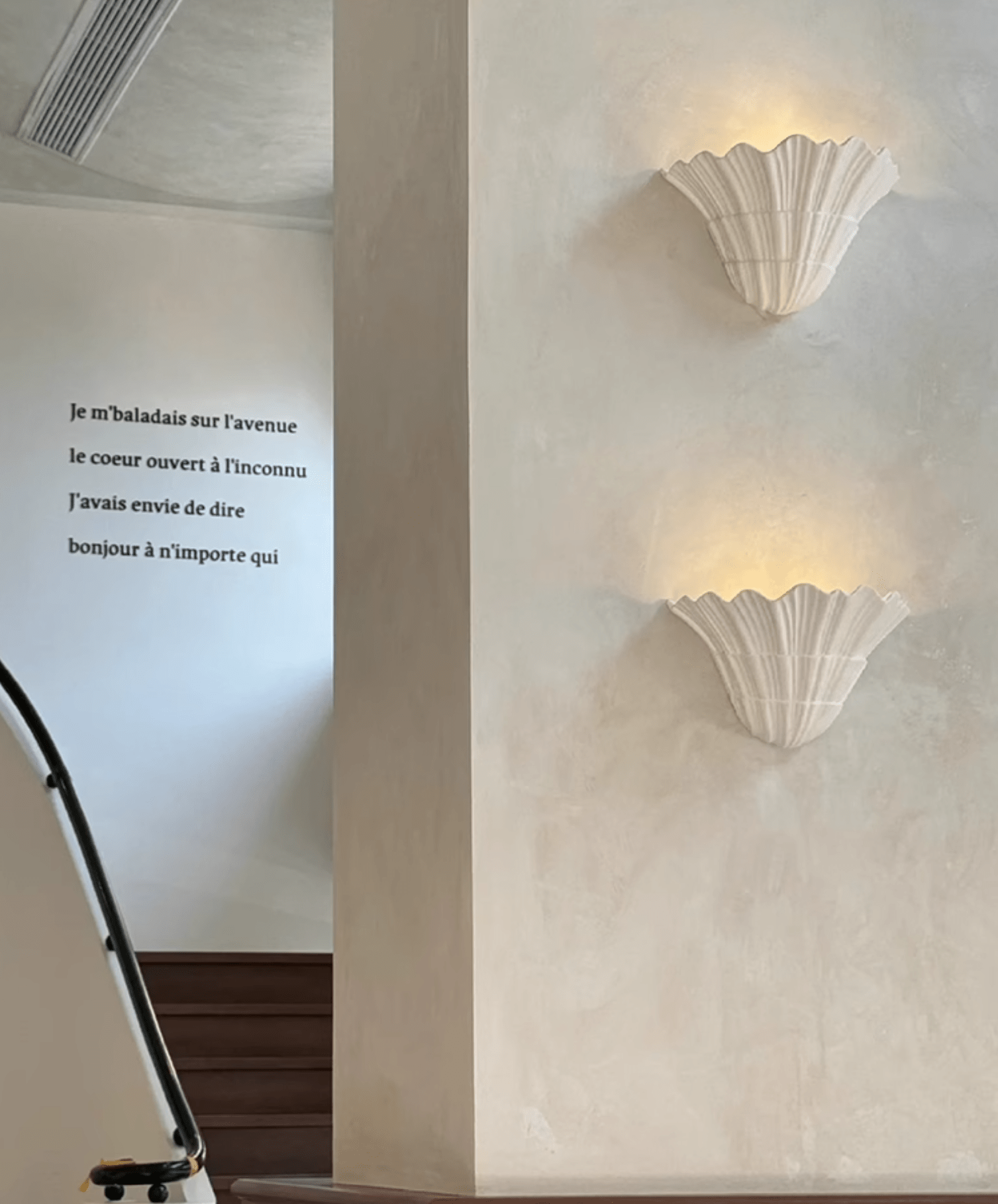 Marina Shell Wall Light, Hardwired Wall Sconce, detail 27