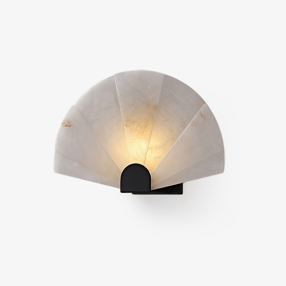 Nevora Alabaster Wall Light, Hardwired Wall Sconce, detail 2