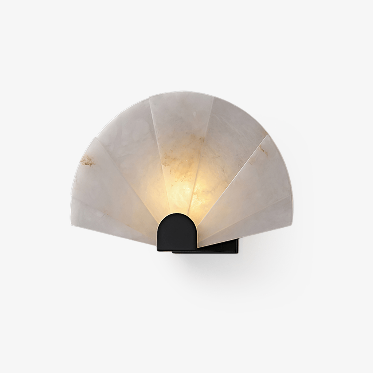 Nevora Alabaster Wall Light, Hardwired Wall Sconce, detail 2