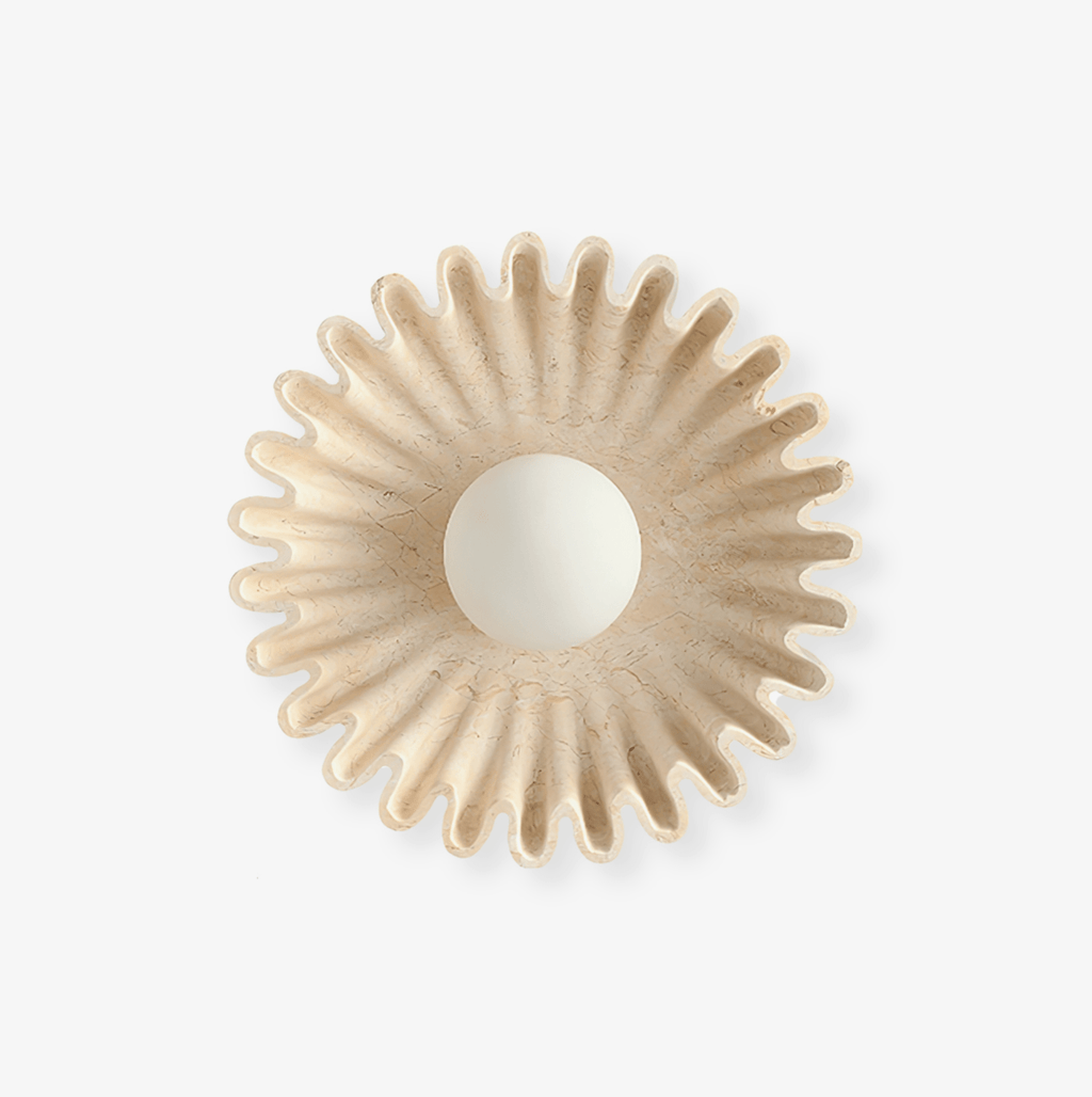 Solora Flora Wall Light, Hardwired Wall Sconce, detail 2