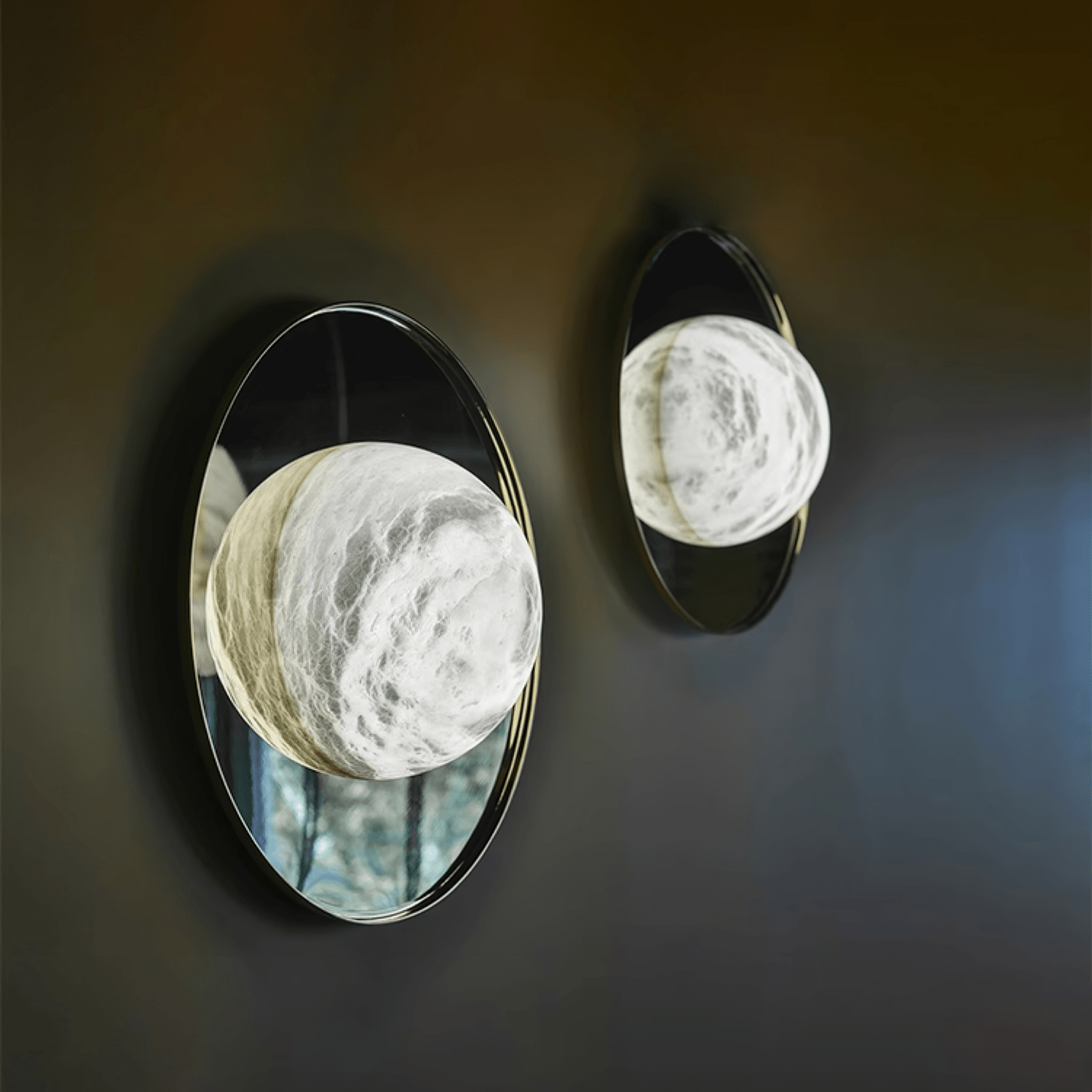 Ophela Alabaster Wall Light, Hardwired Wall Sconce, detail 8