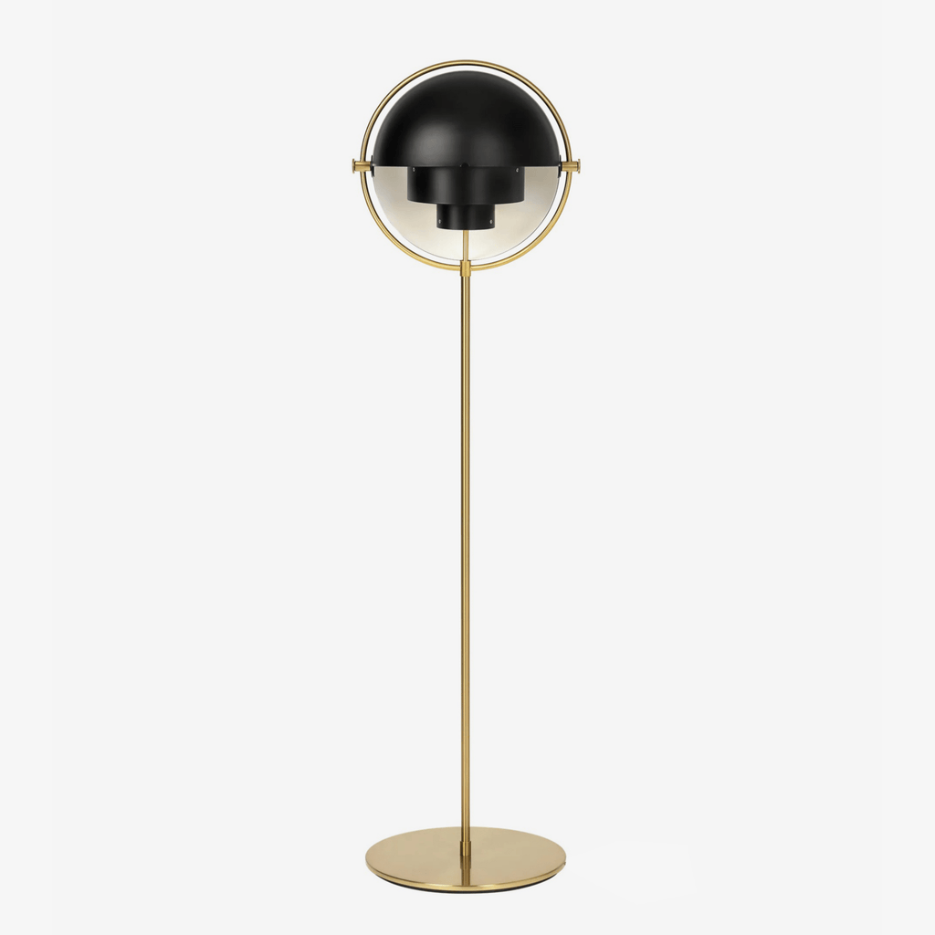 Deformed Ball Floor Light, Floor Lamp, Metal, Dia 38cm x H 148cm