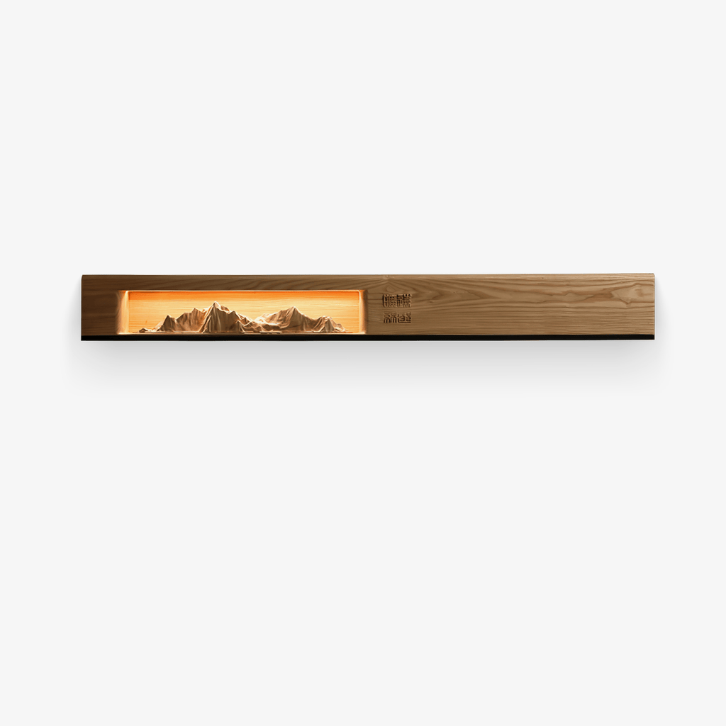 Mountain Reverie Wall Light, Hardwired Wall Sconce, detail 2