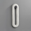 Alabaster Loop Wall Light, Hardwired Wall Sconce, Metal, Dia 15cm x W 5.5cm x H 40cm