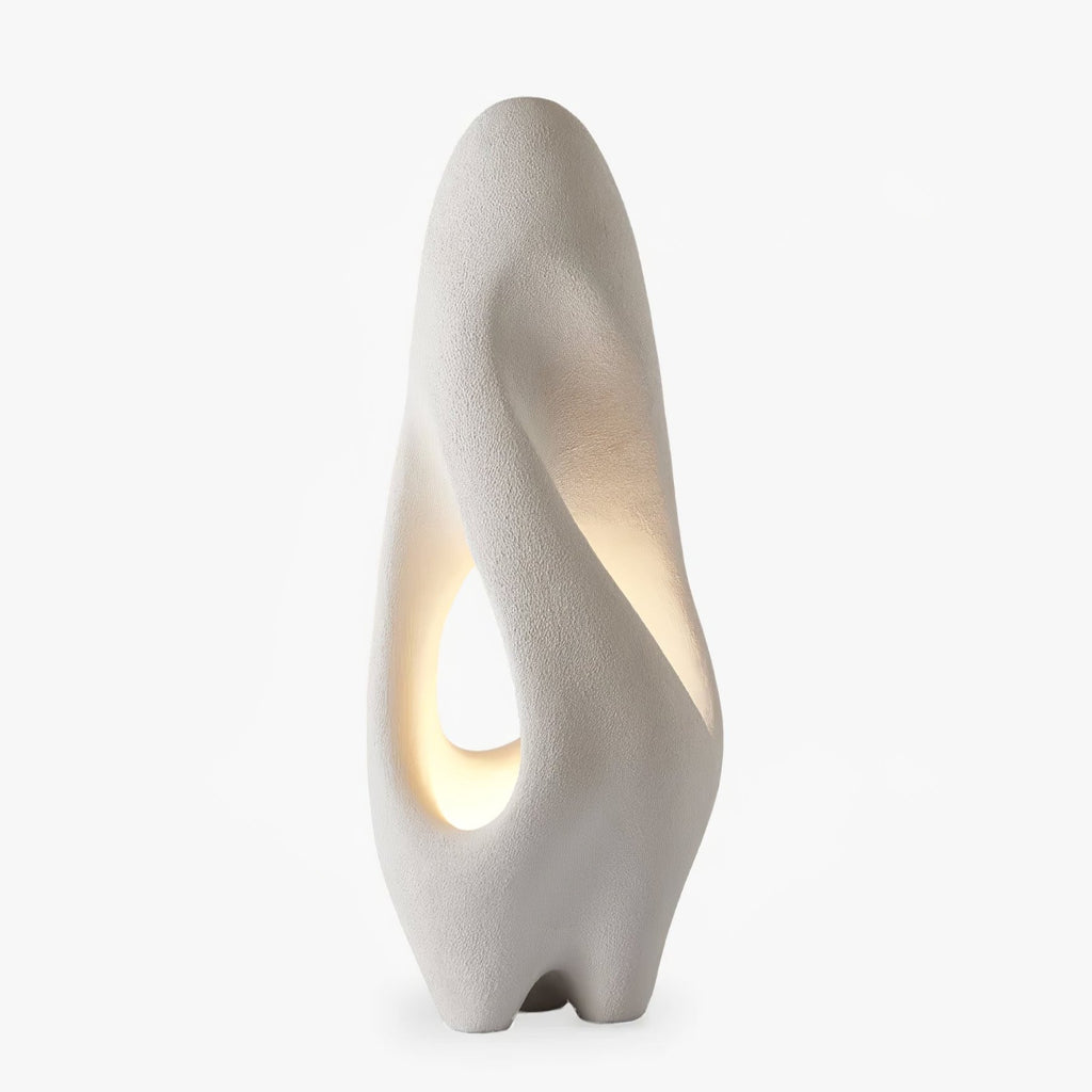 Wabi-Sabi White Floor Light, Floor Lamp, Metal, Dia 49cm x H 150cm